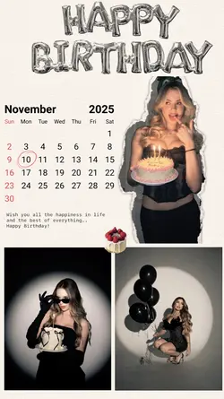 BIRTHDAY 10 NOVEMBER