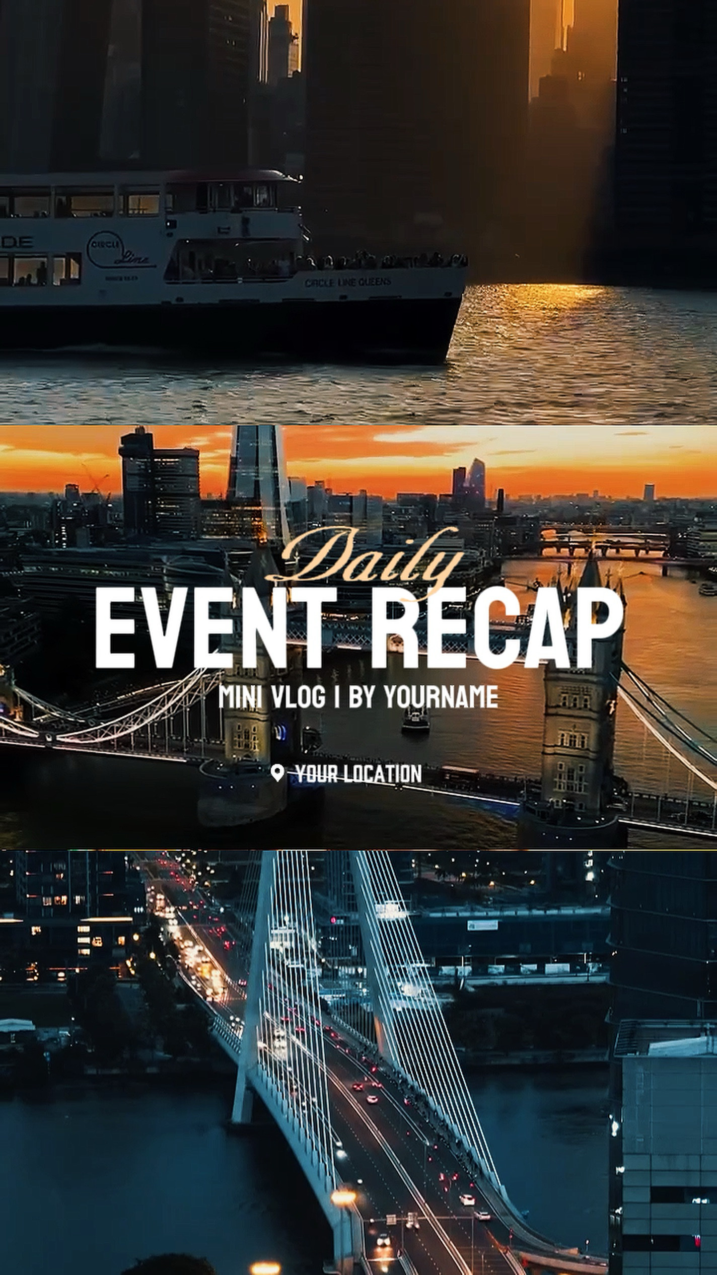 Resumen diario del evento