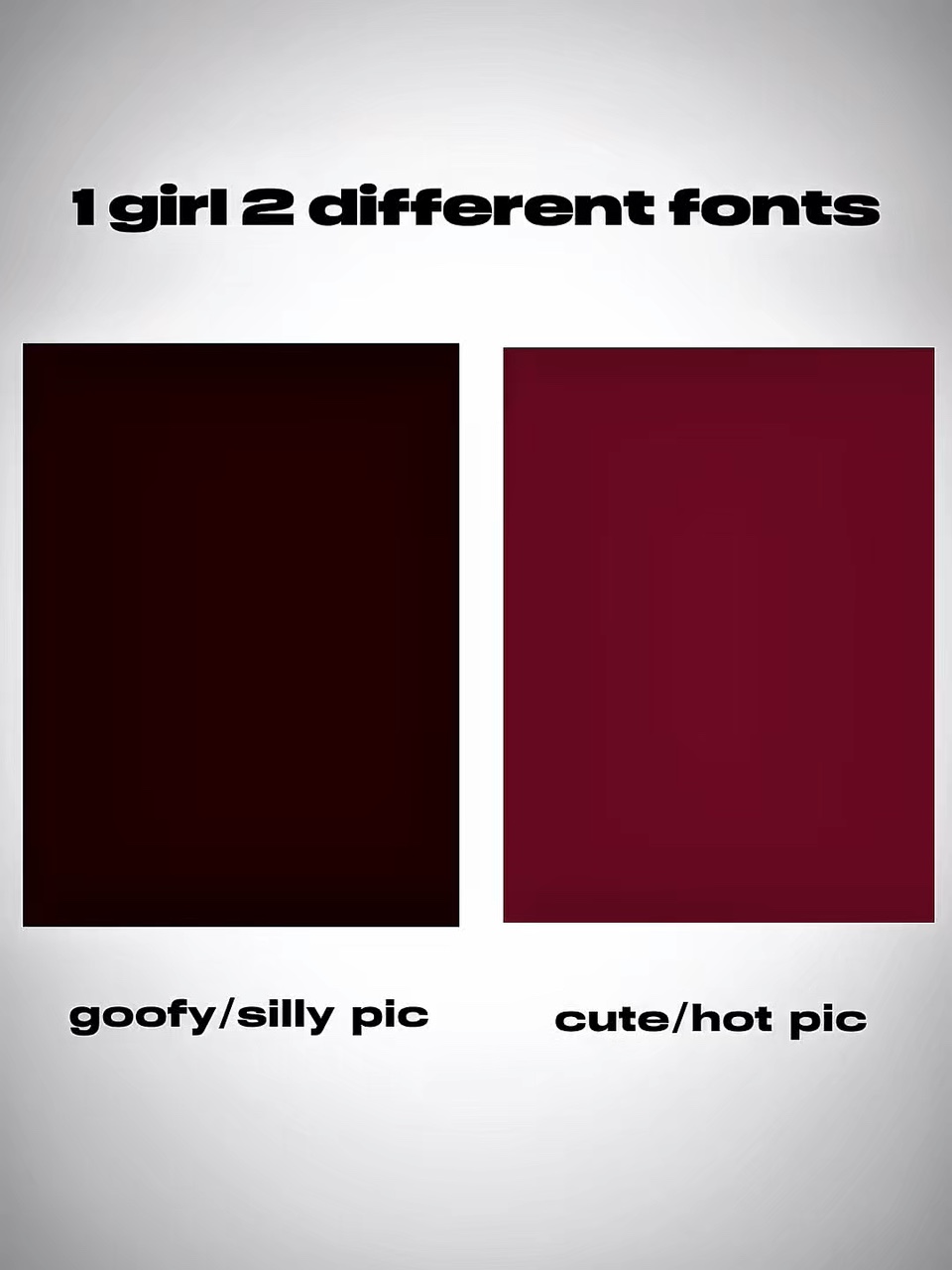 1girl2differentfonts