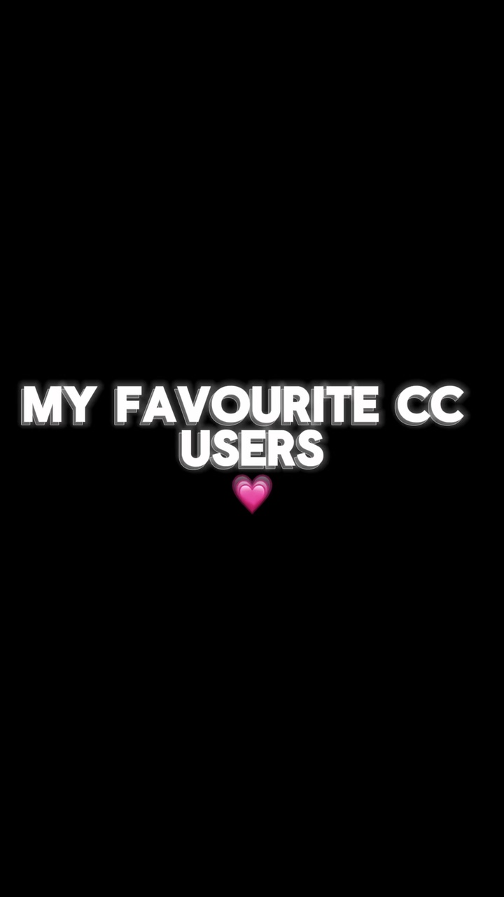 Srry if ur not in it