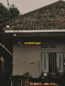 syukuri apa yang ada