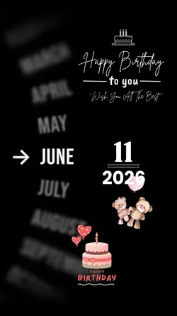 Birthday 11 june
