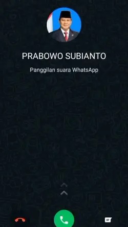 fake telpon prabowo
