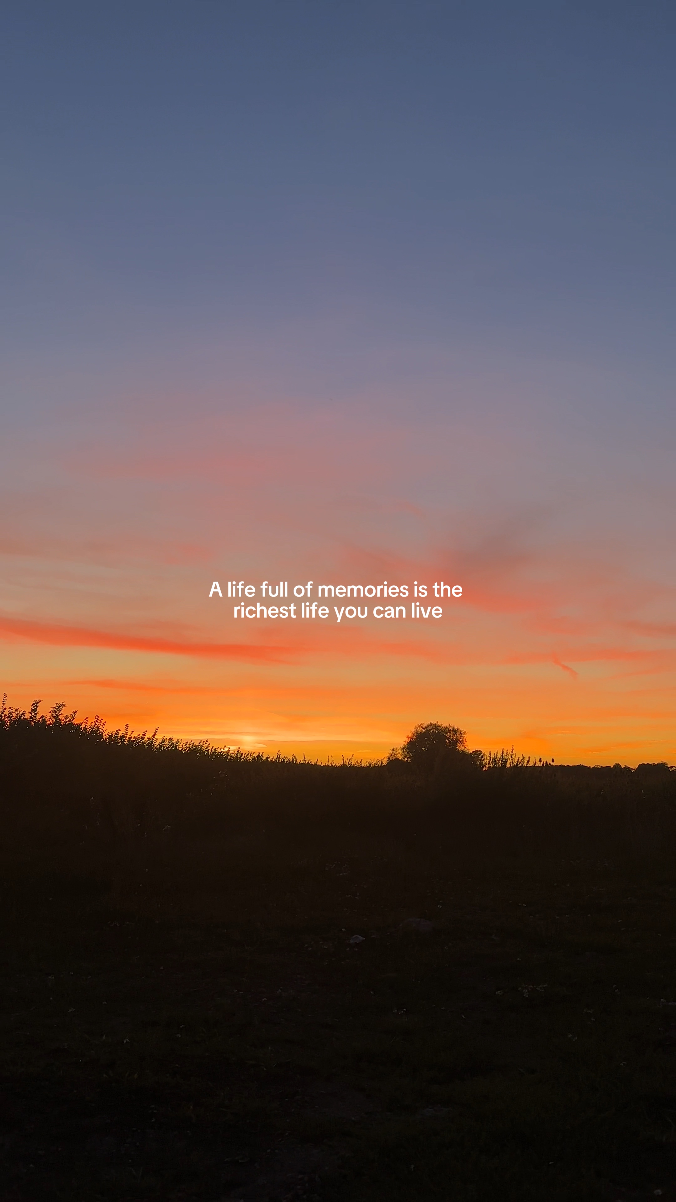 Liebe zum Sonnenuntergang