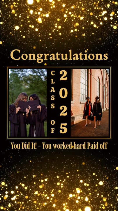 Feliz graduación 