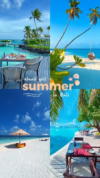 Isla en verano 
