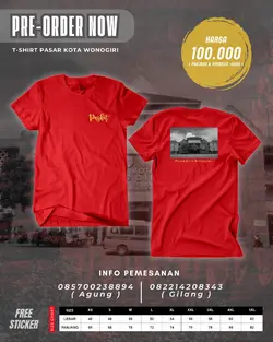 kaos pasar kota