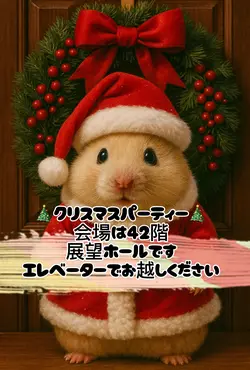 エレベーターでお越しください🎄🎄