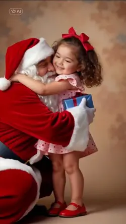 abraço do papai Noel