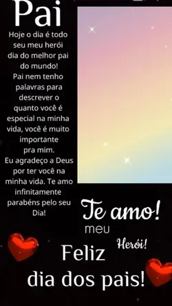 feliz dia dos pais 