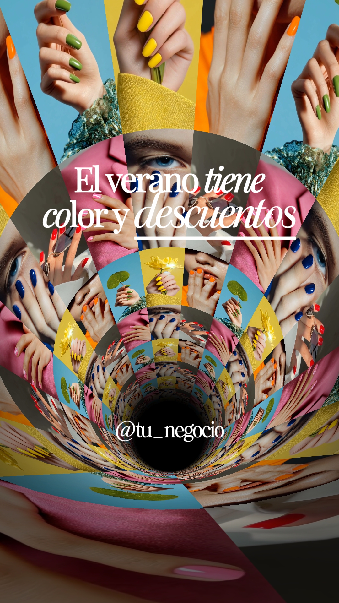 Color, uñas, promoción