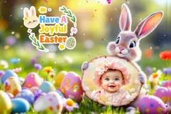 Happy Easter for kid