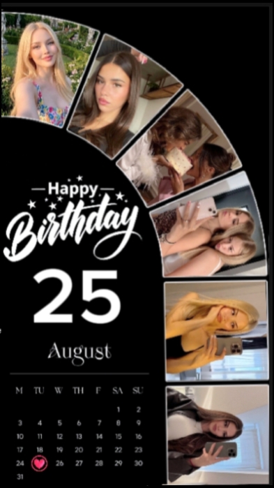 HBD 25 August