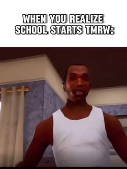 When you realize