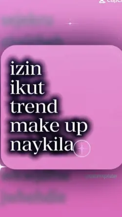izin ikut trend make