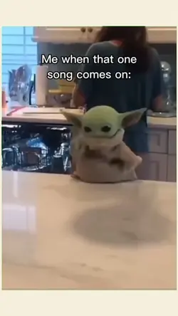 Song comes on