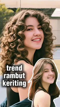 trend rambut ikal