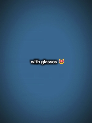 con y sin gafas