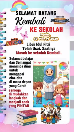 kembali kesekolah