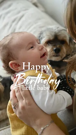 Happy birthday baby
