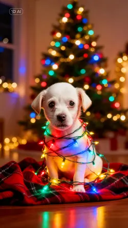 christmas dog
