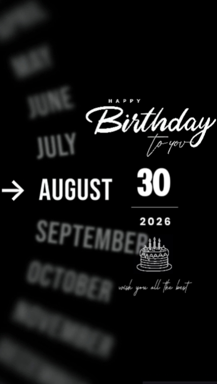 Hbd mom 30 august 