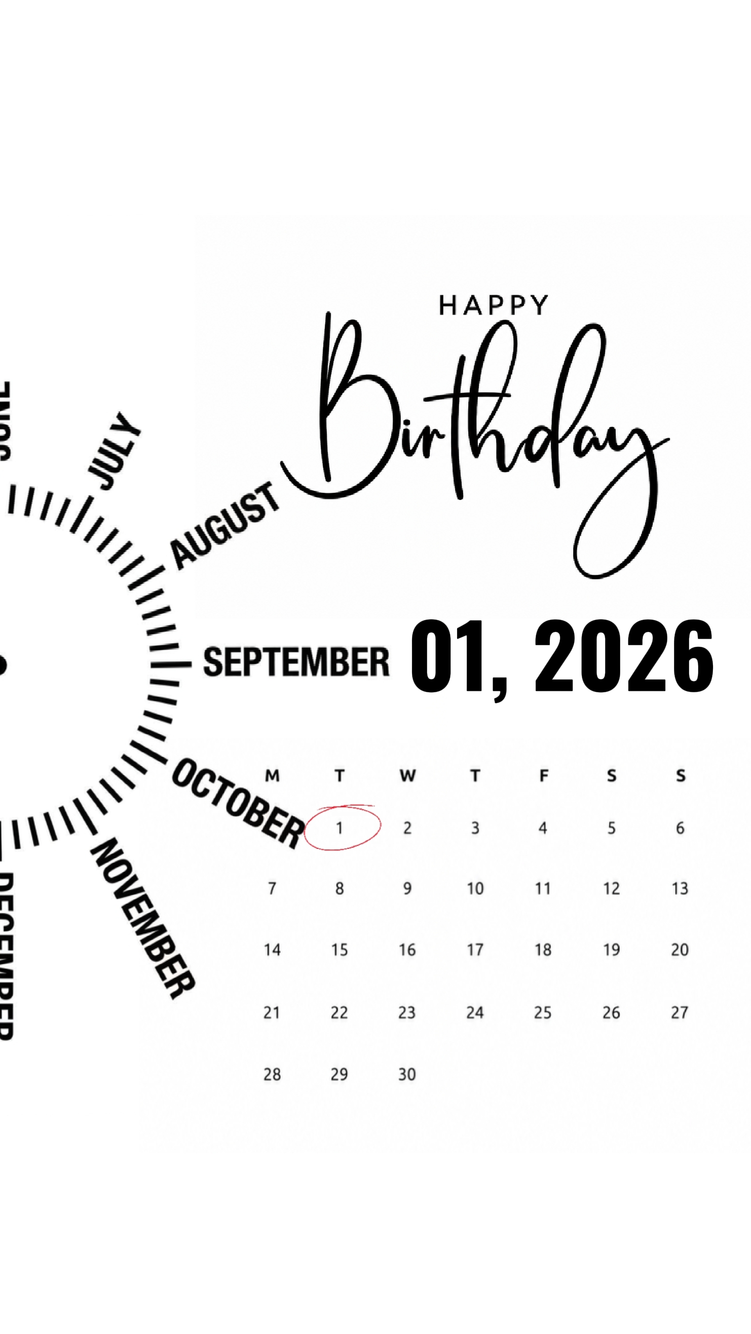 Aniversário 1 de setembro