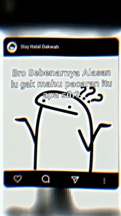 Alasan gak pacaran ?