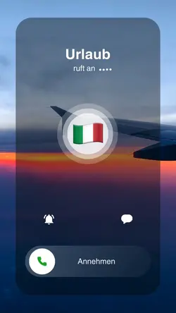 Urlaub ruft an 📞