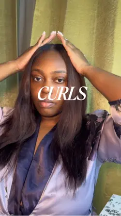 Hair Curls Tutorial 