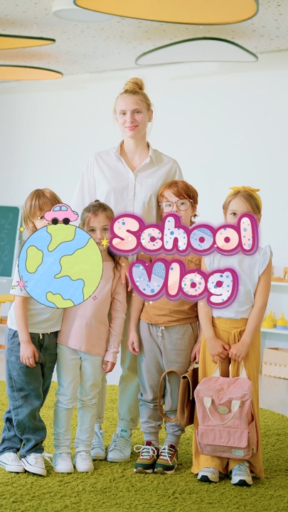 Vlog Escolar Crianças