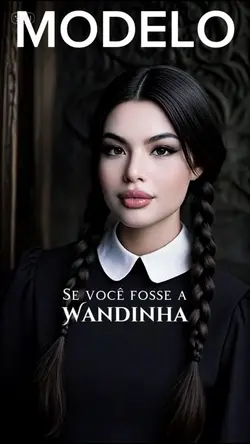 Wandinha Adams 🤚🏻