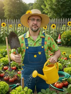 Der lustige Gärtner