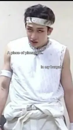 Bang Chan's pineaple