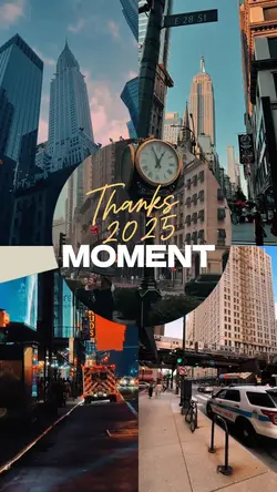 Thanks 2025 Moment