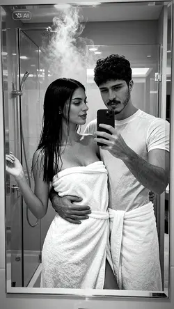 Selfie im badezimmer