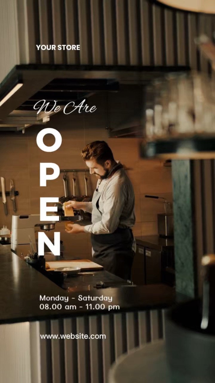 We Are Open