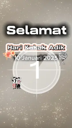 Hari Kakak Adik 2025