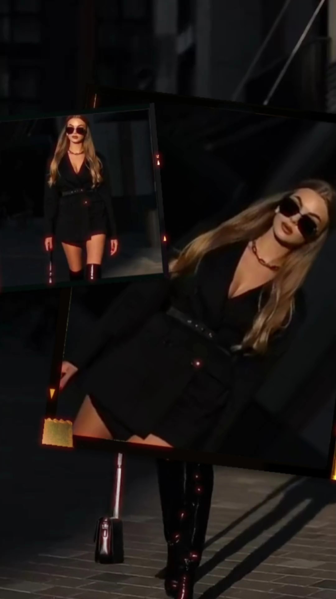 Mode in Schwarz 