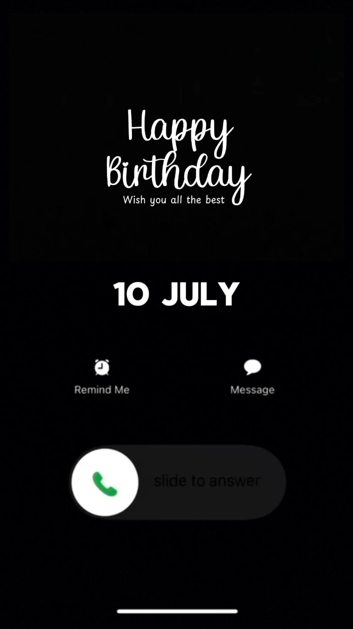 SELAMAT ULANG TAHUN 10 JULI 