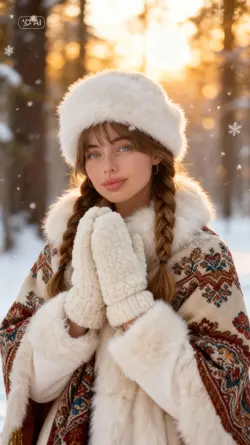 winter russian style
