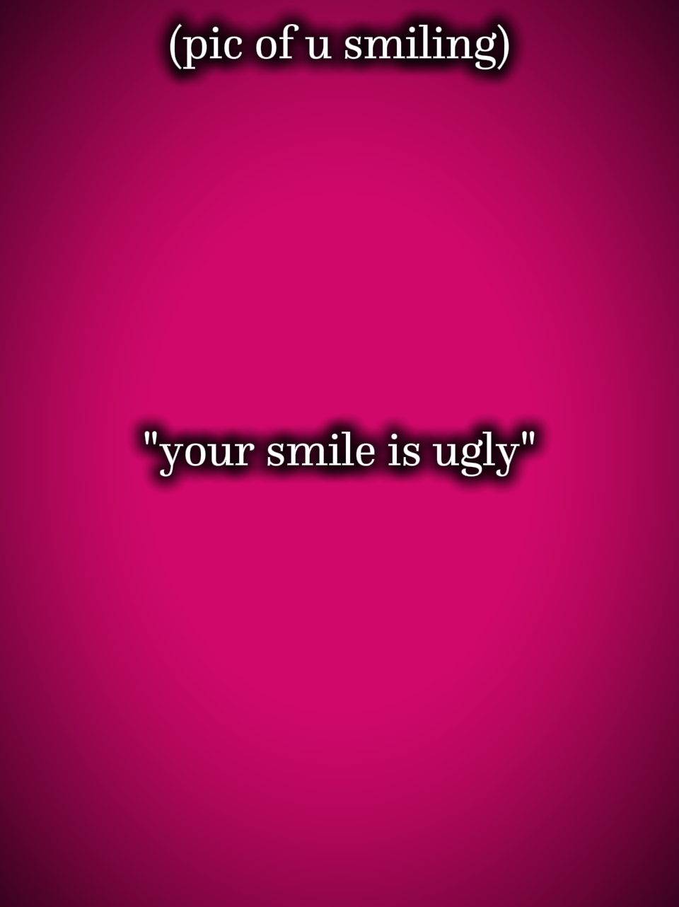 pangit ang ngiti 