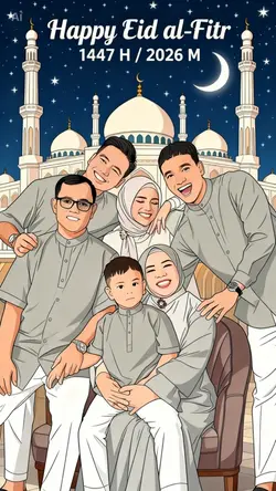 Kartun Idulfitri