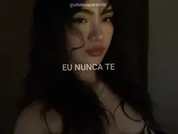 Eu nunca te beijei