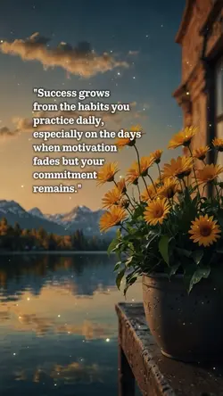 Success grows from t