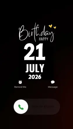 Hbd 21 July 2026