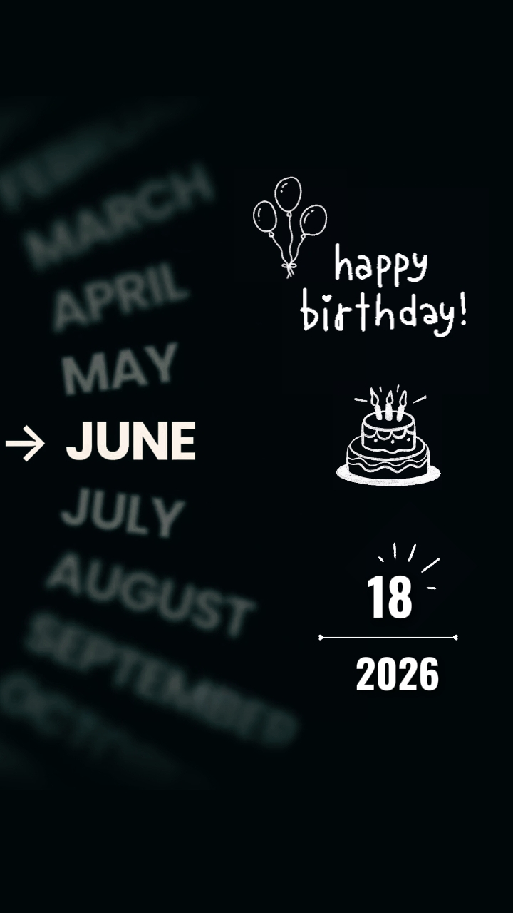 June Birthday 