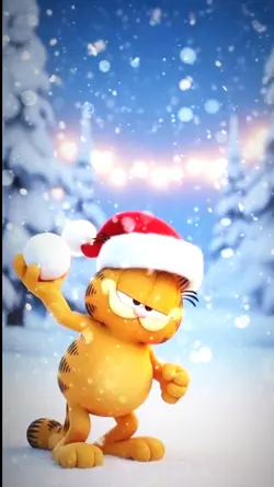 Garfield in action