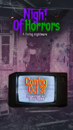 HORROR NIGHT PARTY