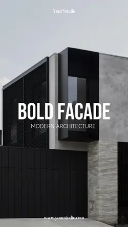Bold facade 